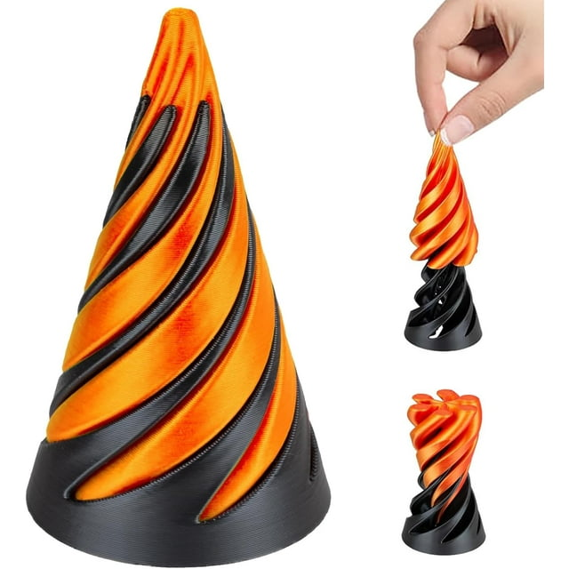 Spiral cone fidget toy 3D print
